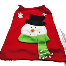 Snowman fleece tote for sale  Cameron