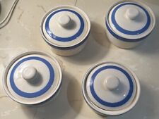 Four green cornishware for sale  Napa