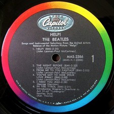 Usado, Beatles LP 1965 Help! MONO EXTREMELY RARE One Title Above the Playhole, Starter! comprar usado  Enviando para Brazil