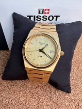 Tissot prx gold for sale  LONDON