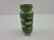 Keramikvase grün 50er gebraucht kaufen  Burgstädt