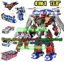 Boneco robô combinador Tobot V Galaxy Detectives Giant Justice V 14" carro de bombeiros, usado comprar usado  Enviando para Brazil