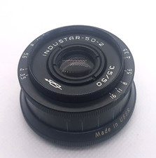 Industar 50-2 3.5/50 Vintage Naleśnikowa lustrzanka i cyfrowa lustrzanka M42 Mount Portret na sprzedaż  PL