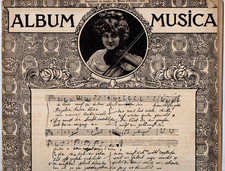Partitions 1907 chant d'occasion  Chaumont