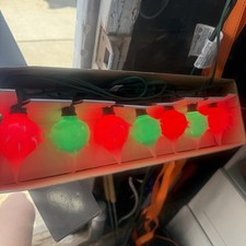 Target Vintage 7 Lâmpada Brilhante Louca Luzes de Natal Vermelho Verde Natal Novo Na Caixa comprar usado  Enviando para Brazil