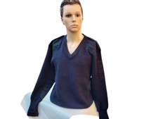 Pullover bleu marine d'occasion  Clermont