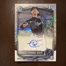Usado, 2025 Bowman - Chrome Prospect autógrafos Thomas White #CPA-TW mini diamante... comprar usado  Enviando para Brazil