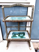 Vintage wood wicker for sale  HARTLEPOOL