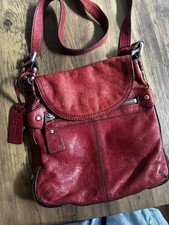Red crossbody fossil for sale  LINCOLN