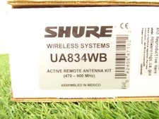 Shure ua834wb active for sale  MORECAMBE