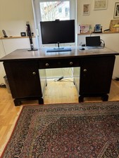 Schreibtisch bauhaus massiv gebraucht kaufen  Landau