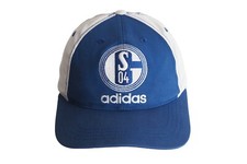 Vintage Schalke 04 Gelsenkirchen Adidas Cap lata 90. piłka nożna czapka sportowa duże logo na sprzedaż  PL