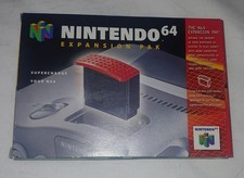 Pacote de expansão N64 novo na caixa - Ferramenta, caixa, instruções, até mesmo recibo de 1999 comprar usado  Enviando para Brazil