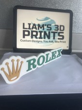 Decorative designer rolex for sale  GRAVESEND