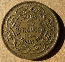 Francs tunisie 1946 d'occasion  Drancy