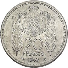 Monaco francs 1947 d'occasion  Condé-sur-l'Escaut