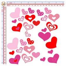 Cuori rosa rossi usato  Roma