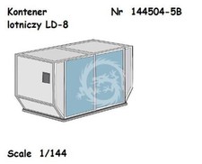 Używany, Kontener lotniczy LD-8 - Banzai 144504-5B skala 1/144 na sprzedaż  PL
