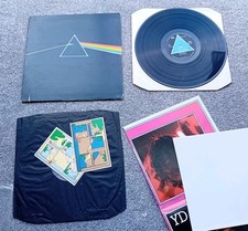 Pink Floyd - DSOTM Solid Blue 1st press UK vinyl LP & sleeve VG/VG Complete! comprar usado  Enviando para Brazil