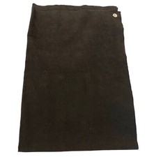 Tecido macio de camurça sintética cor cinza escuro 3/4 jardas - 45" largura comprar usado  Enviando para Brazil