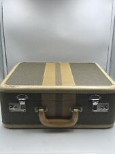 Mala de joias vintage de tweed estojo vaidade com chave comprar usado  Enviando para Brazil