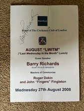 Barry richards south for sale  ST. NEOTS