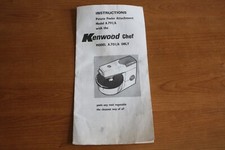 Original instructions kenwood for sale  TELFORD