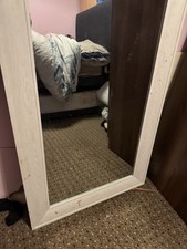 Wall mirror beige for sale  BILSTON