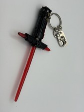 Sabre de luz vermelho Star Wars Kylo Ren parques da Disney iluminar chaveiro bolsa charme comprar usado  Enviando para Brazil