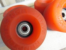 Usado, Rodas de skate/skate/com rolamentos Abec vintage laranja 70mm Kryptonics comprar usado  Enviando para Brazil