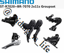 Shimano 105 R7000/R7020 grupo hidráulico rodoviário velocidade 2x11 ST-R7020 BR-R7070 4cv, usado comprar usado  Enviando para Brazil