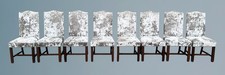 Set eight mahogany for sale  CONSETT