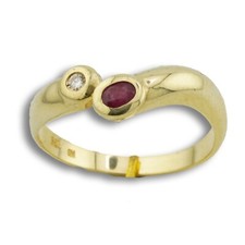 Brillant rubin gold gebraucht kaufen  Gelsenkirchen