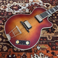 Guitarra elétrica vintage 1962 Hofner Club 60 Cherry Burst com estojo rígido *década de 1960* comprar usado  Enviando para Brazil