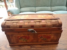 Ancien coffret bois d'occasion Ancien coffret bois d'occasion  Voves