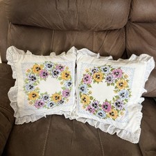 Vintage floral cross for sale  WHITEHAVEN