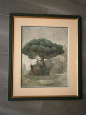 Peinture aquarelle paysage d'occasion  Toulouse-