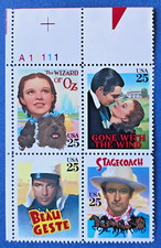 Bloco de placas Scott # 2448a, sem marca de charneira, U.L. - Filmes clássicos, edição de 2445-48 - 1990 comprar usado  Enviando para Brazil