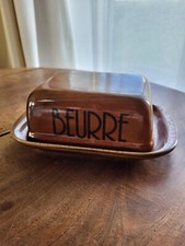 Beurrier céramique vintage d'occasion  Châtellerault