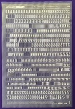 Letraset lettering 48pt for sale  HASSOCKS