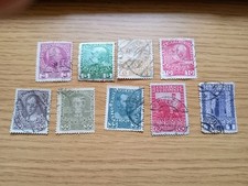 Austria 9 X 1908 Austriaco 60 Aniversario Adhesión del Emperador Usado Combinar Post segunda mano  Embacar hacia Mexico