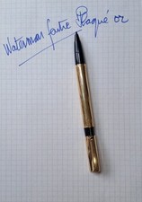 Waterman feutre plaqué d'occasion  Argenteuil