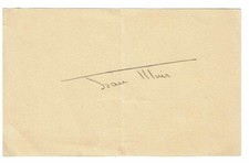 Página assinada por Jean Muir 6 x 4 polegadas, usado comprar usado  Enviando para Brazil
