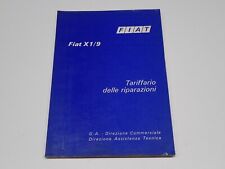 Fiat tariffario delle usato  Bussoleno