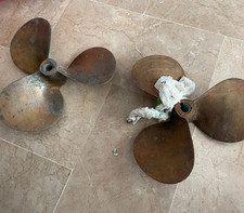 Coppia eliche bronzo usato  Palermo