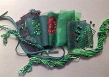 Embroidery pack green for sale  CLACTON-ON-SEA