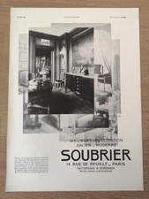Publicité 1930 soubrier d'occasion  Bordeaux-