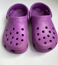 Crocs purple size for sale  MORPETH