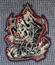 Large sew embroidered for sale  SUNBURY-ON-THAMES