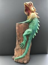 Driftwood iguana sculpture for sale  PEACEHAVEN